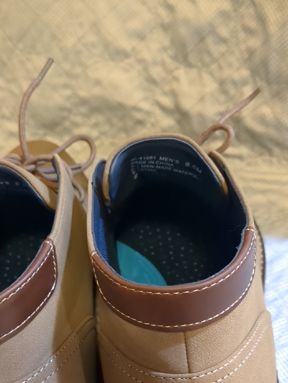 Dockers Tan Chukka Boots with Brown Accents - Picture 16 of 16
